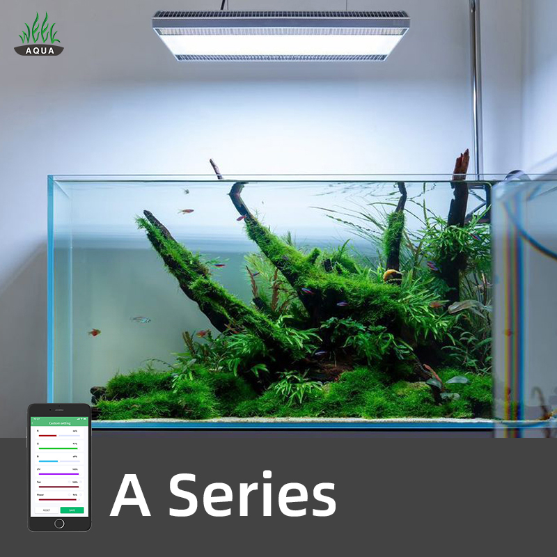 Planted Aquarium Aquascape - WEEK AQUA A430Pro LED Aquarium Light