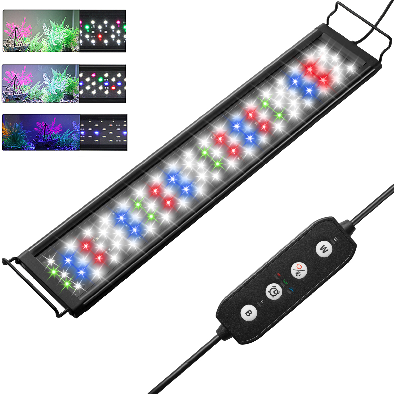 Aquarium Plant Light - 30-60CM Inch Aquarium Dimmable Iighting LED