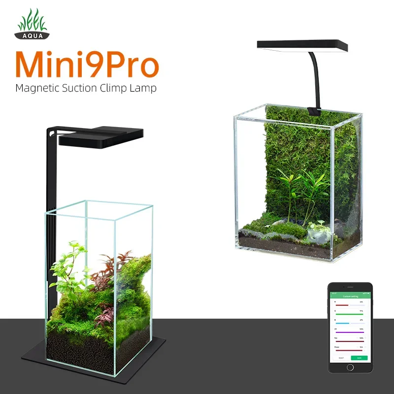 Aquarium Plant Light - WEEK AQUA Mini 9 Pro USB