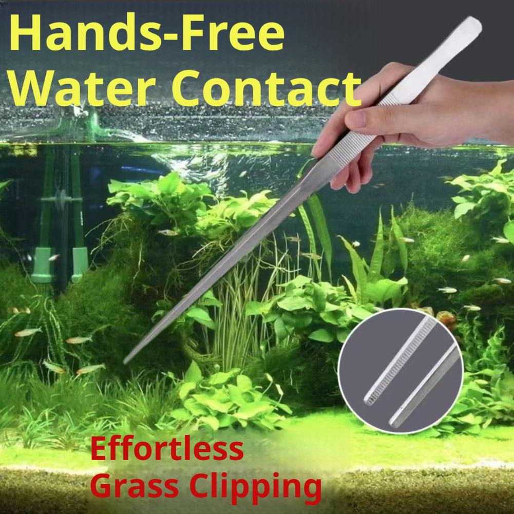 Planted Aquarium Aquascape - Stainless Steel Aquarium Tweezers Aquascape Tools