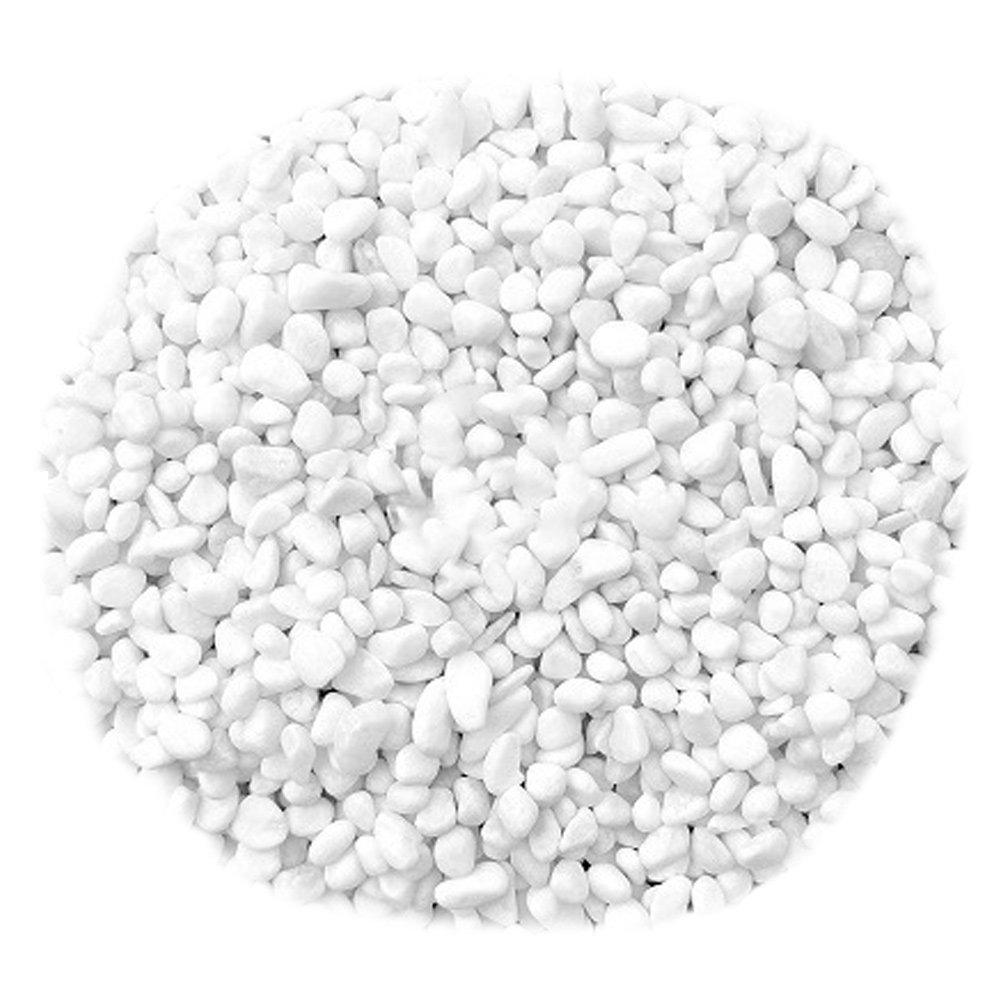 Aquarium Planted Plants - 1Set White Decorative Stone Aquarium Gravel