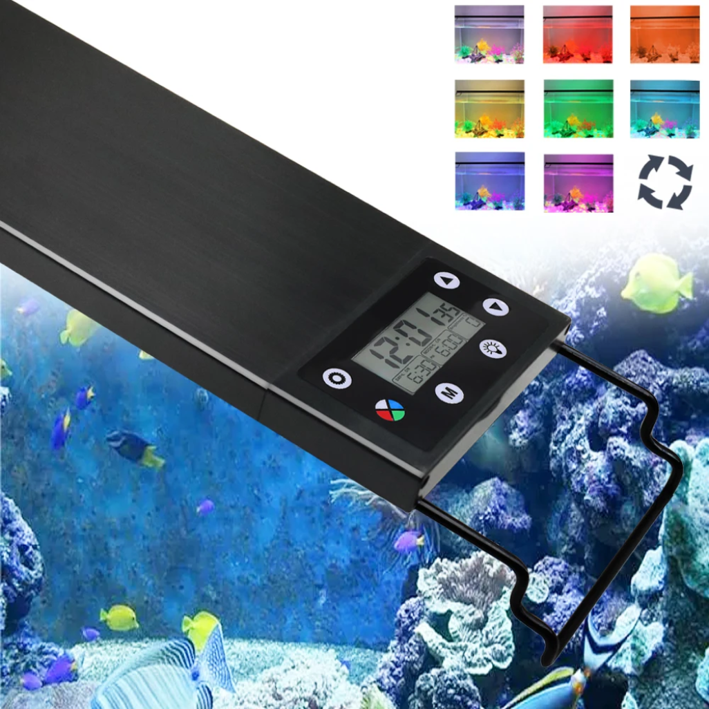 Aquarium Plant Light - 30-60cm Fish Tank 24/7 Full Spectrum