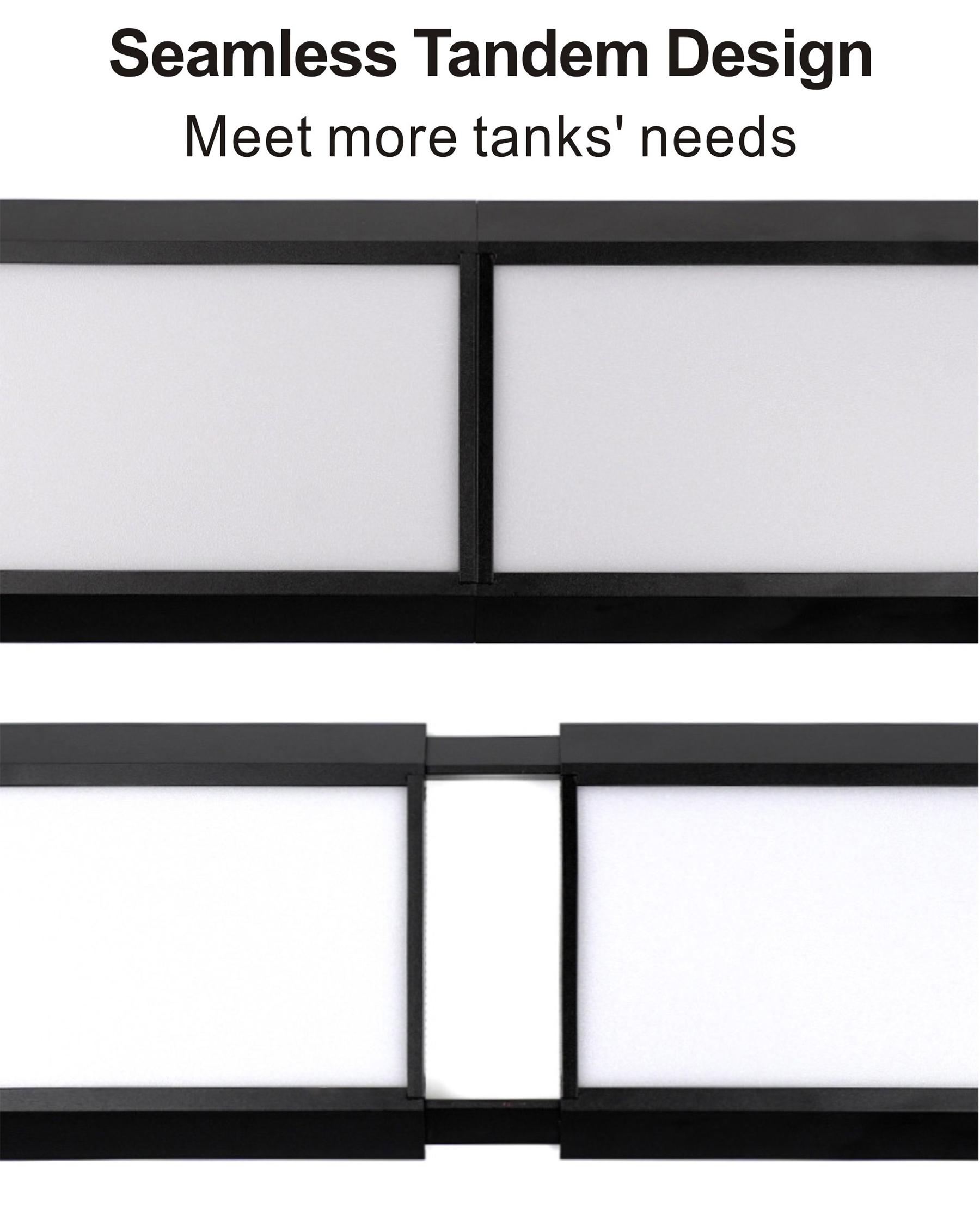 Planted Aquarium Aquascape - Smart Planted Aquascaping LED Lighting Full