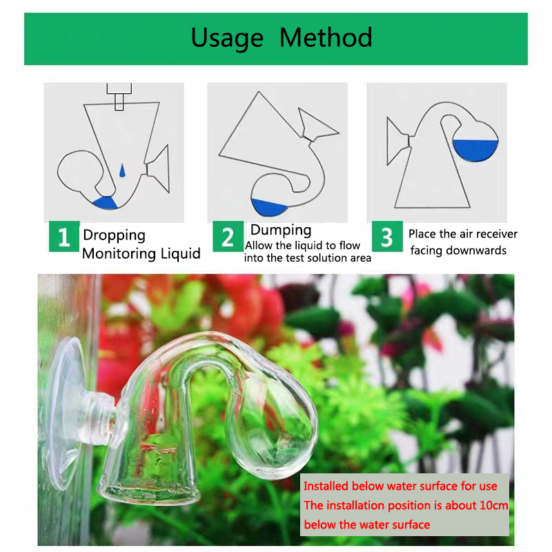 Glass Aquarium CO2 Indicator F - Glass Co2 Drop Checker incelemesi ve fiyatı