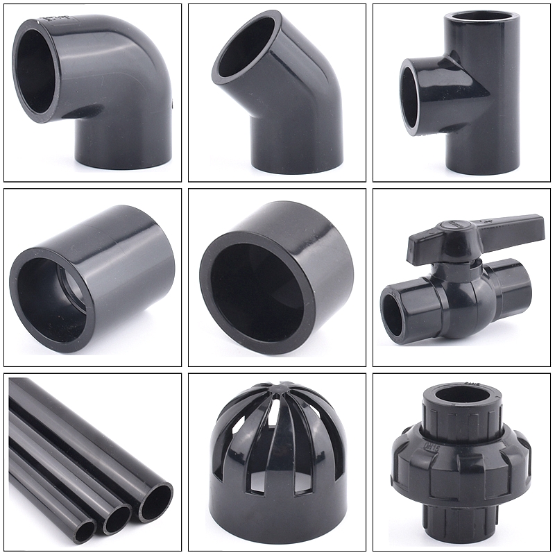 20-50mm Black UPVC Pipe Connec - Planted Aquarium Youtube incelemesi ve fiyatı