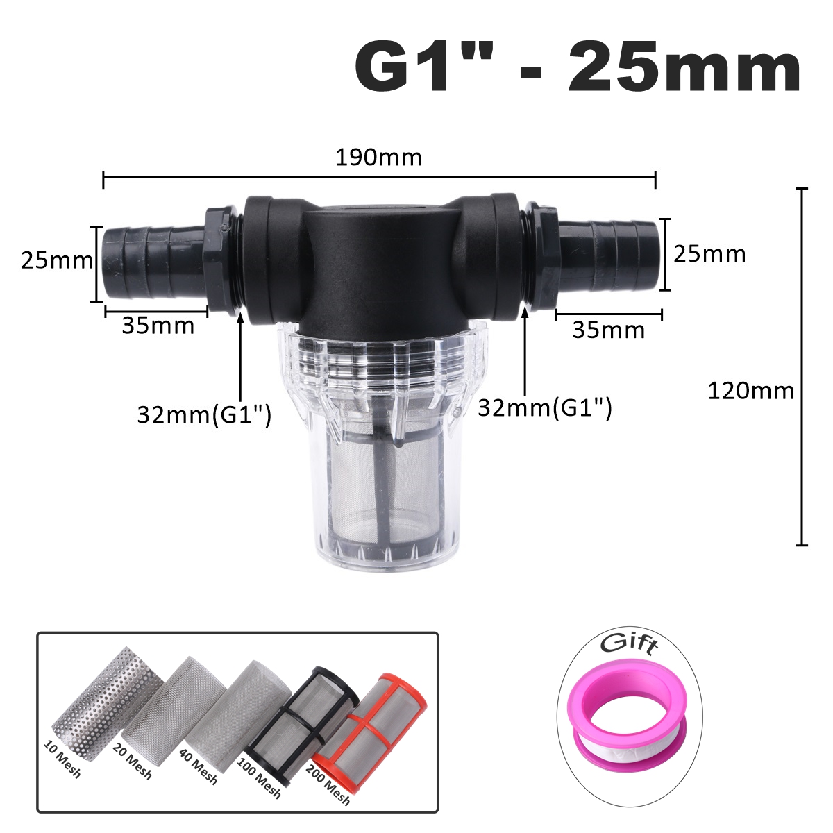 8~30mm PVC Pagoda joint Inlet  - Aquarium Planet incelemesi ve fiyatı