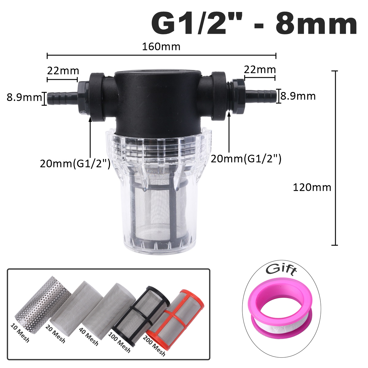 8~30mm PVC Pagoda joint Inlet  - Aquarium Planet incelemesi ve fiyatı