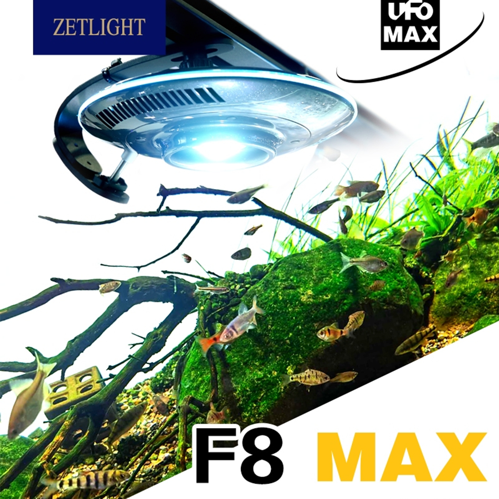 Zetlight UFO F8 Max 96W Smart  - Planted Aquarium Freshwater incelemesi ve fiyatı