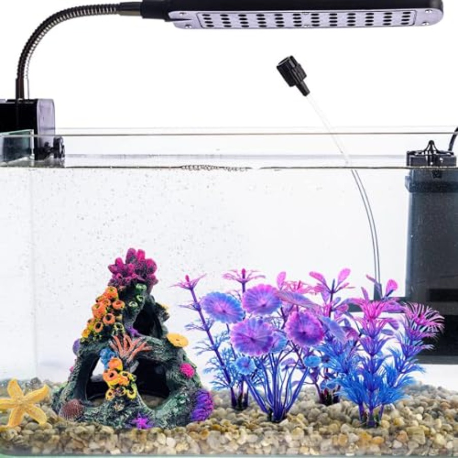Fish Tank Decoration Set, Aqua - Planted Aquarium For Betta incelemesi ve fiyatı