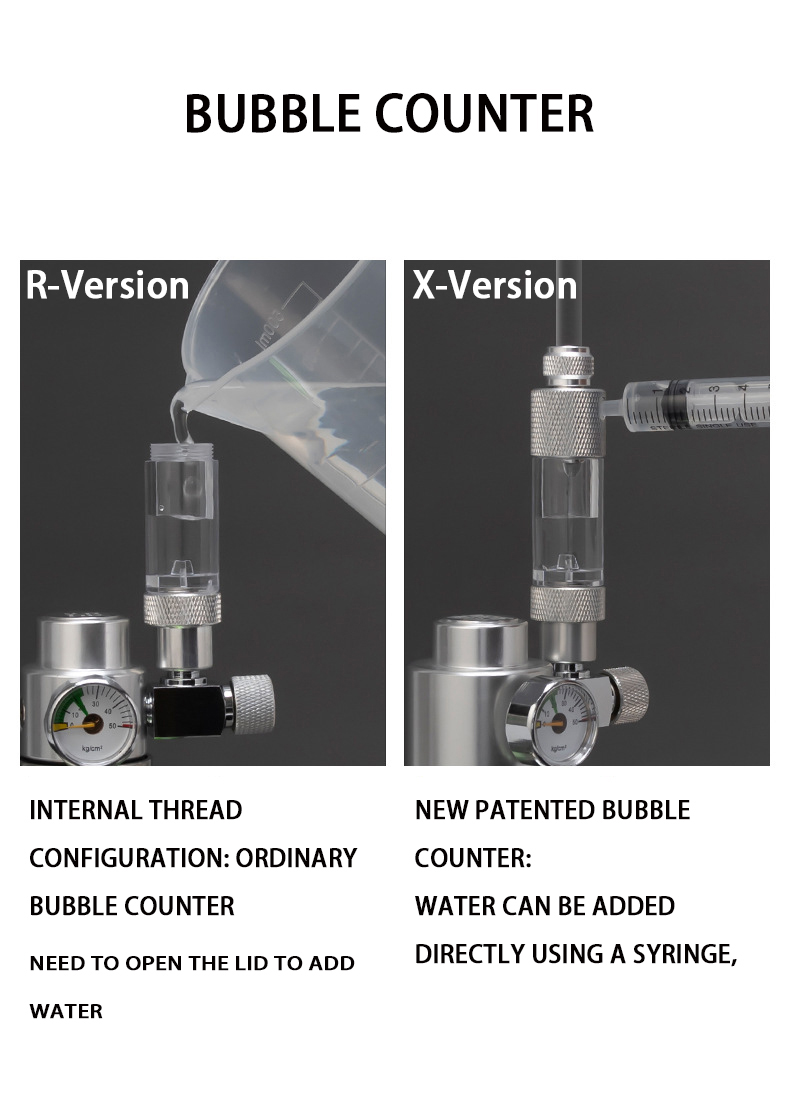 Aquarium CO2 bubble meter Wate - Glass Co2 Drop Checker incelemesi ve fiyatı