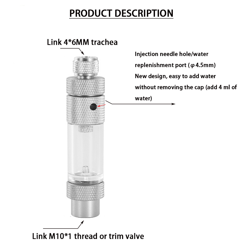 Aquarium CO2 bubble meter Wate - Glass Co2 Drop Checker incelemesi ve fiyatı