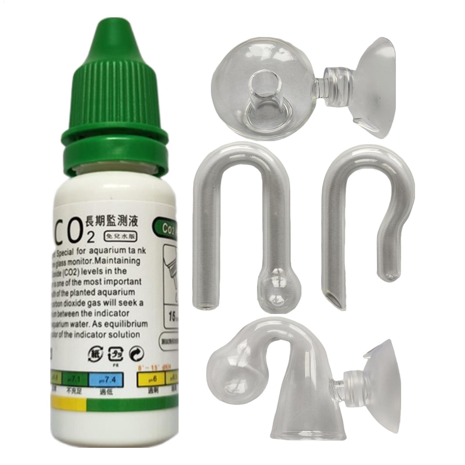 Aquarium CO2 Indicator Solutio - Glass Co2 Drop Checker incelemesi ve fiyatı
