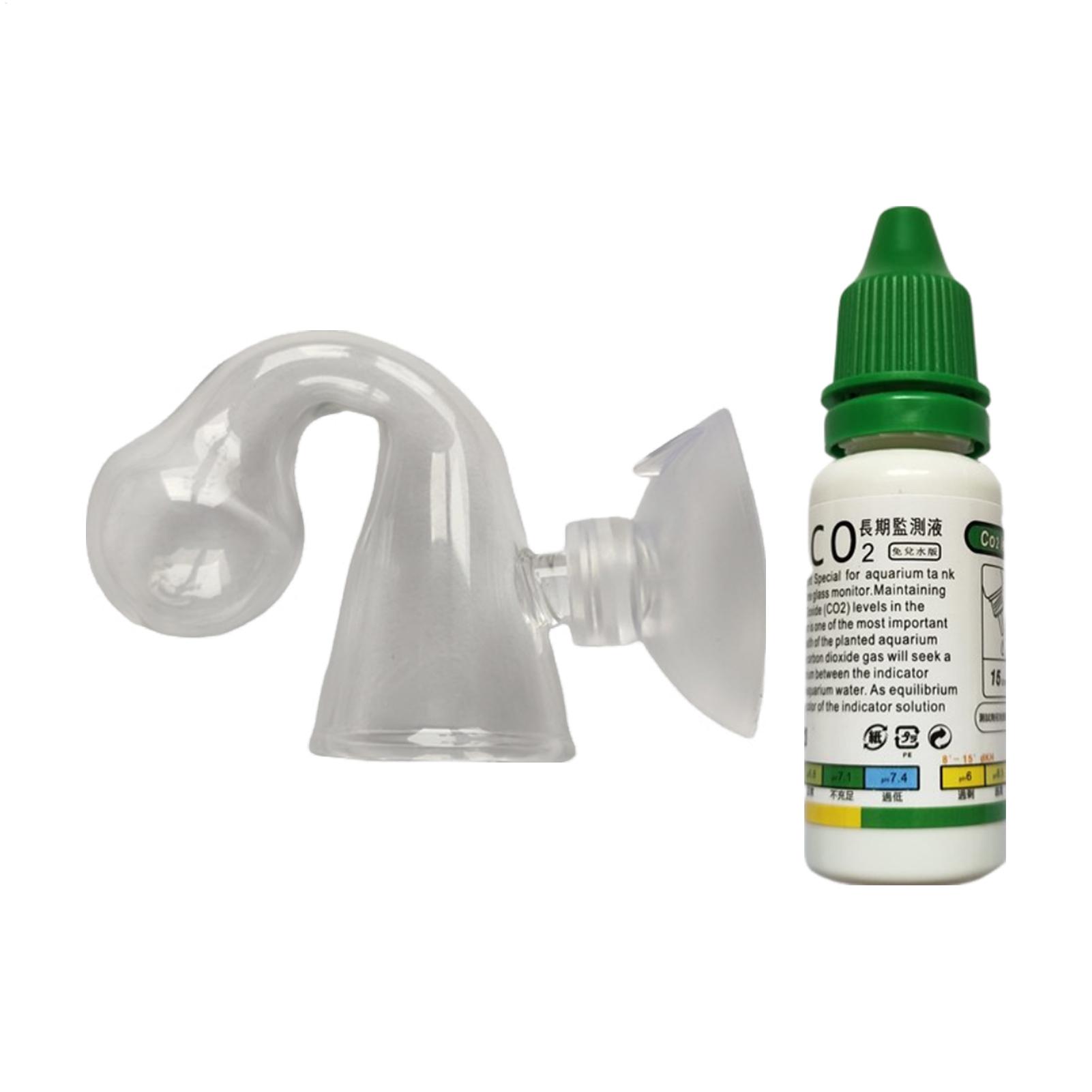 Aquarium CO2 Indicator Solutio - Glass Co2 Drop Checker incelemesi ve fiyatı