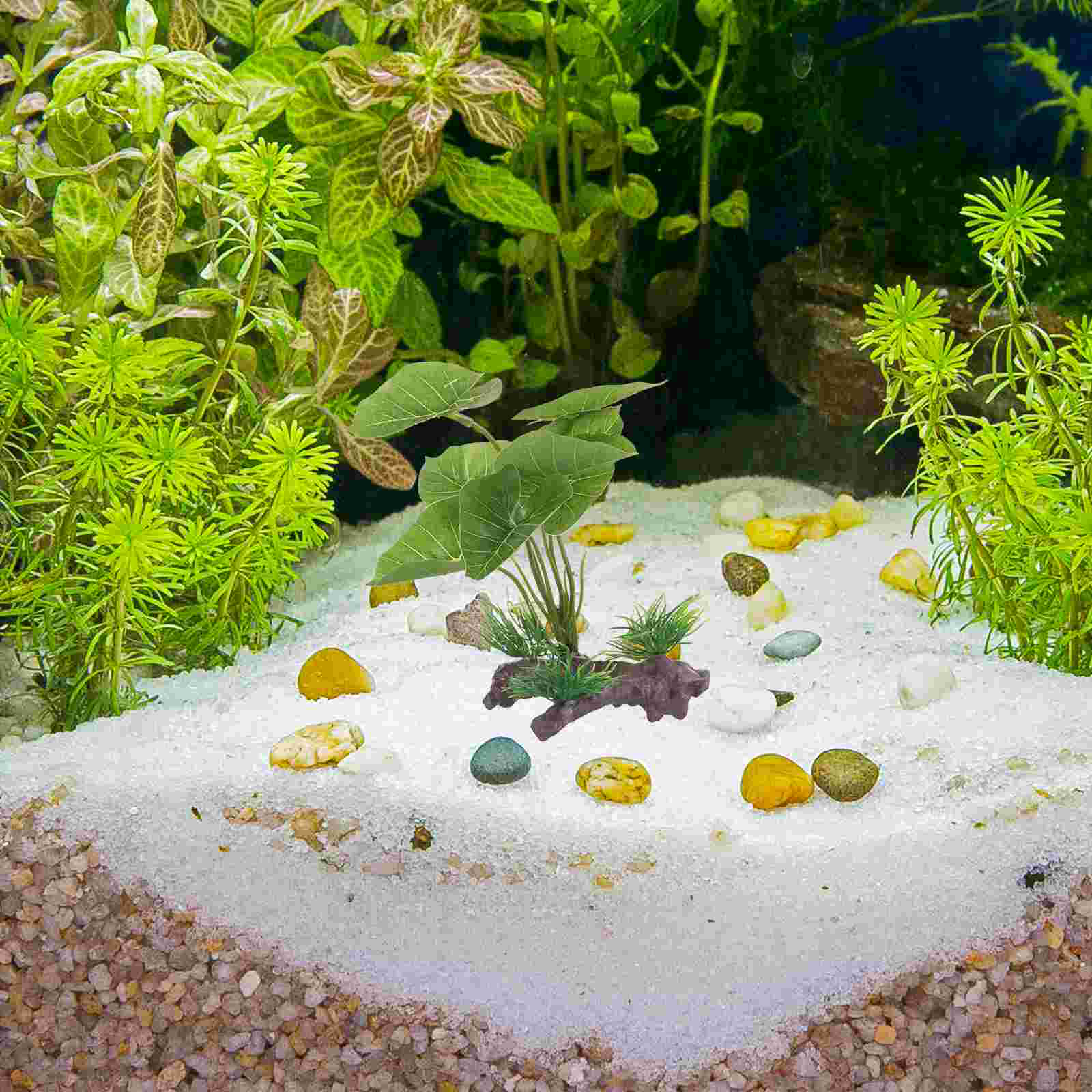 Fish Tank Artificial Water Pla - Planted Aquarium Aquascape incelemesi ve fiyatı