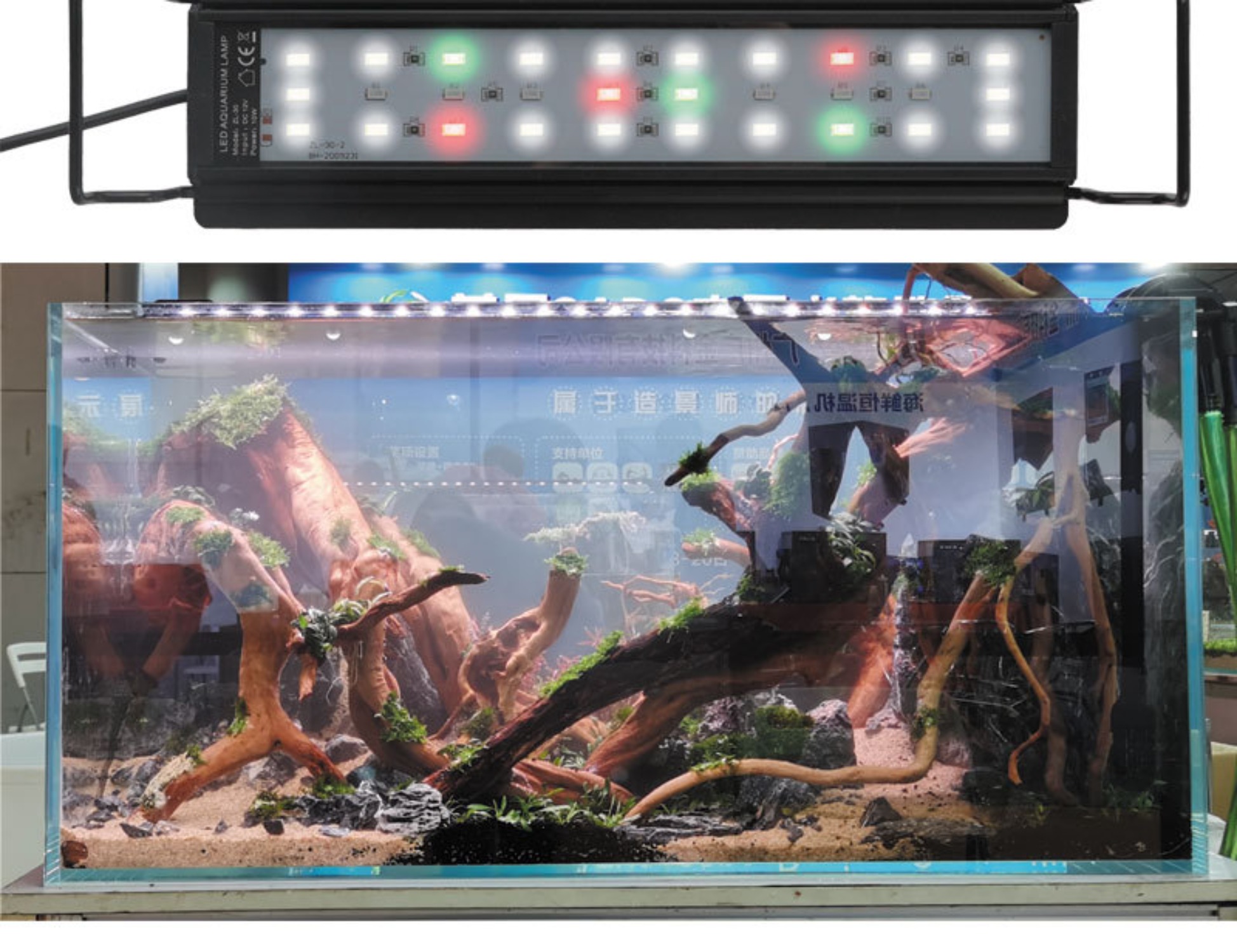 LED Aquarium Light 12 Inch wit - Planted Aquarium Freshwater incelemesi ve fiyatı