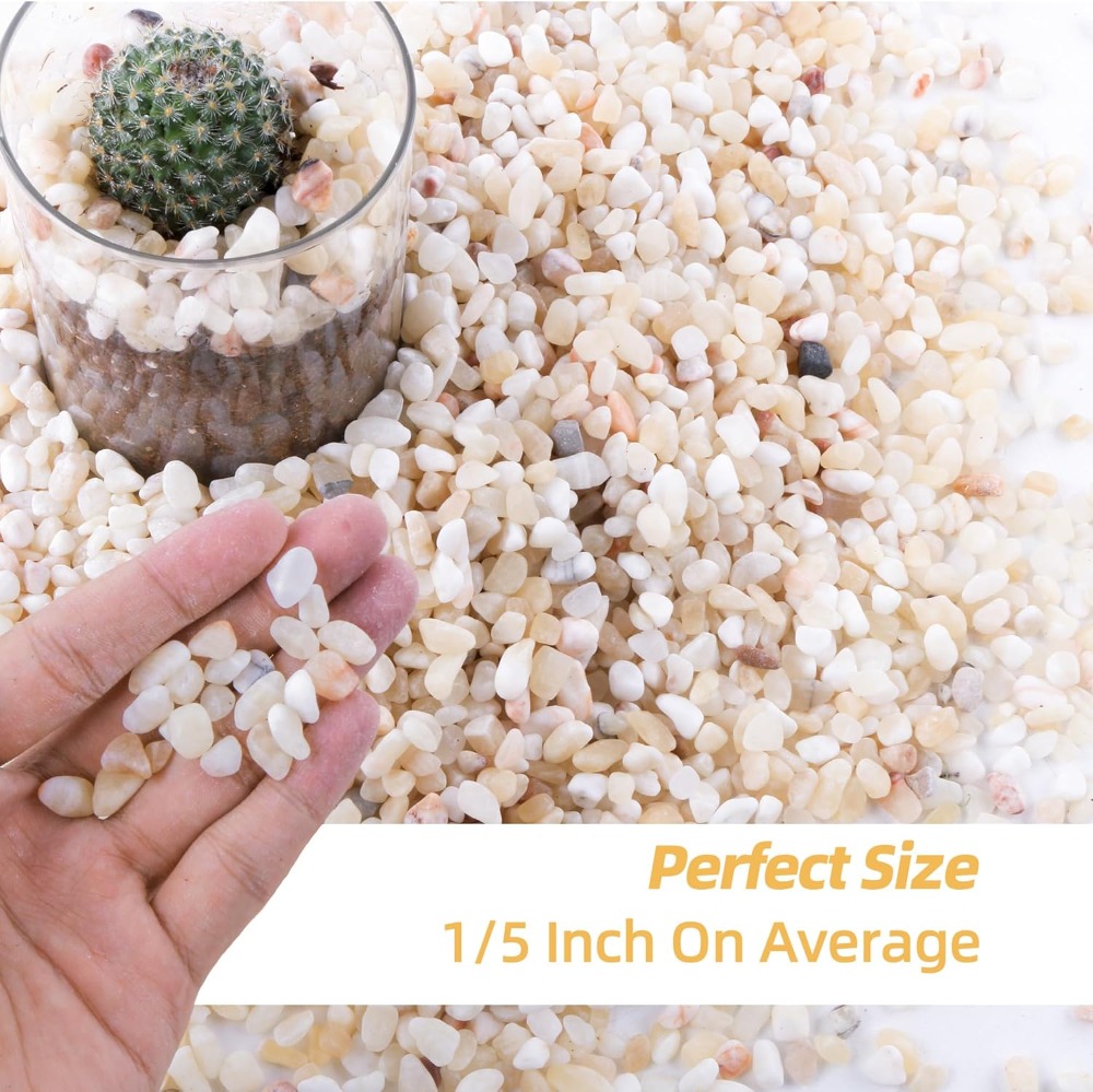 2.4lb Natural River Rocks for  - Aquarium Planted Plants incelemesi ve fiyatı