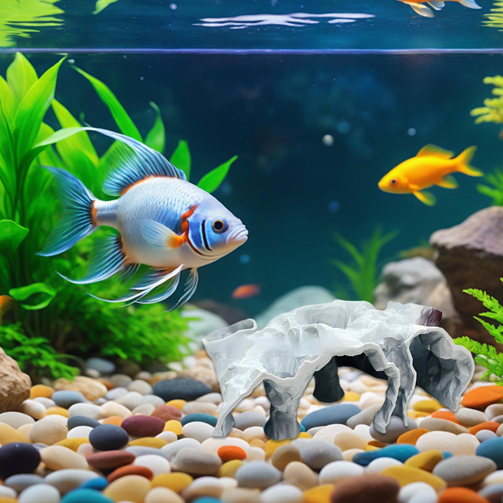 Fish Tank Cave Aquarium Underg - Planted Aquarium For Betta incelemesi ve fiyatı