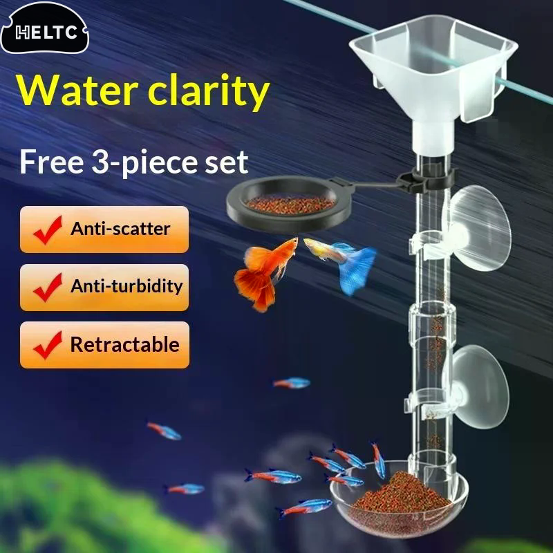 Telescopic Fish Tank Feeding T - Planted Aquarium Youtube incelemesi ve fiyatı