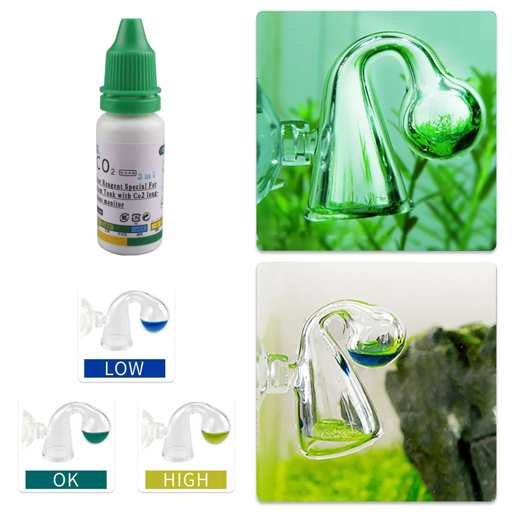 Aquarium CO2 Indicator DIY Fis - Glass Co2 Drop Checker incelemesi ve fiyatı