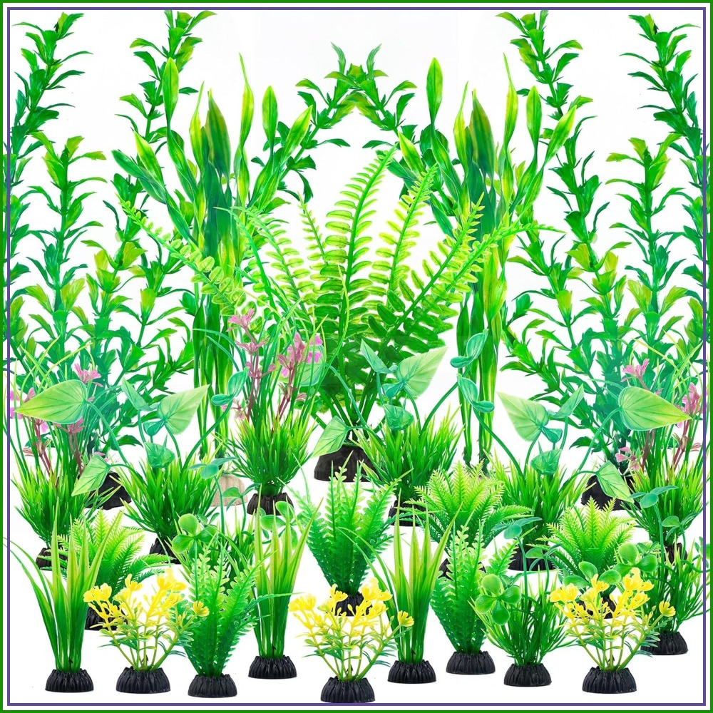 26 PCS Aquarium Artificial Gre - Planted Aquarium For Betta incelemesi ve fiyatı