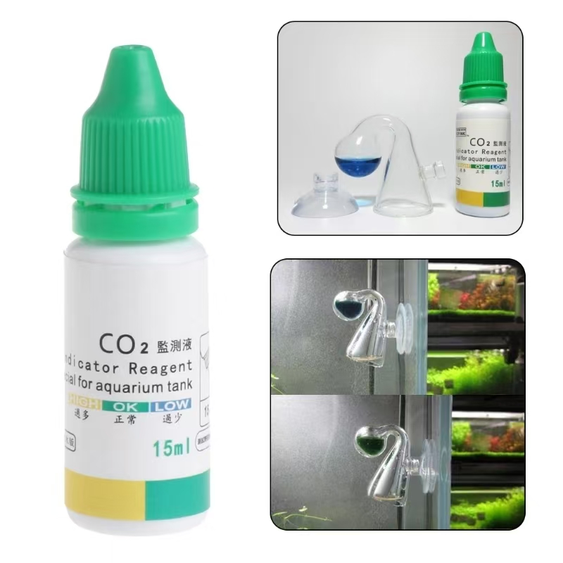 Aquarium CO2 Indicator Solutio - Glass Co2 Drop Checker incelemesi ve fiyatı