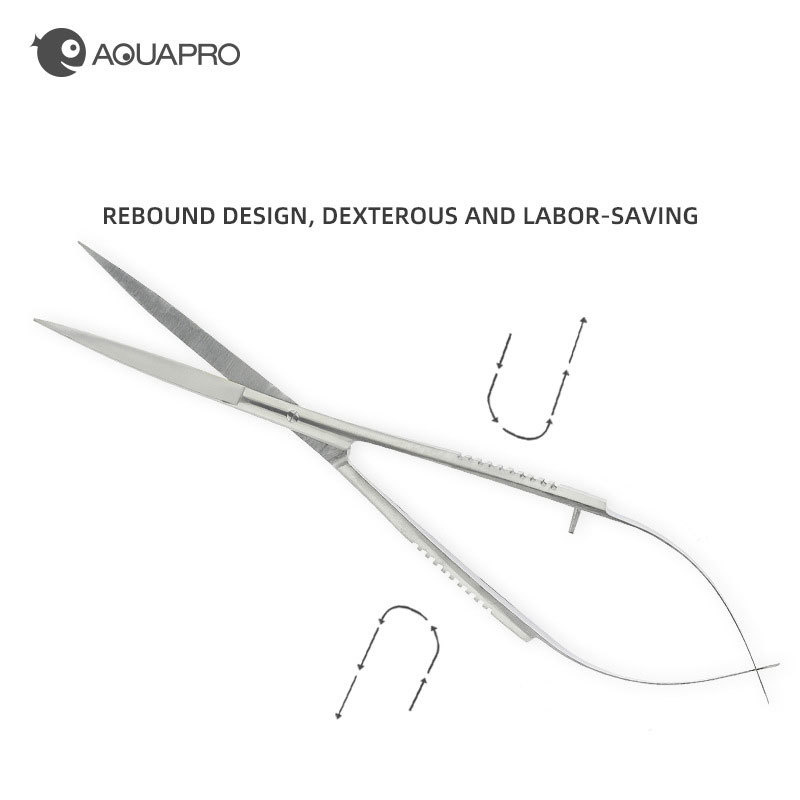 Stainless Steel Curved Straigh - Planted Aquarium Aquascape incelemesi ve fiyatı