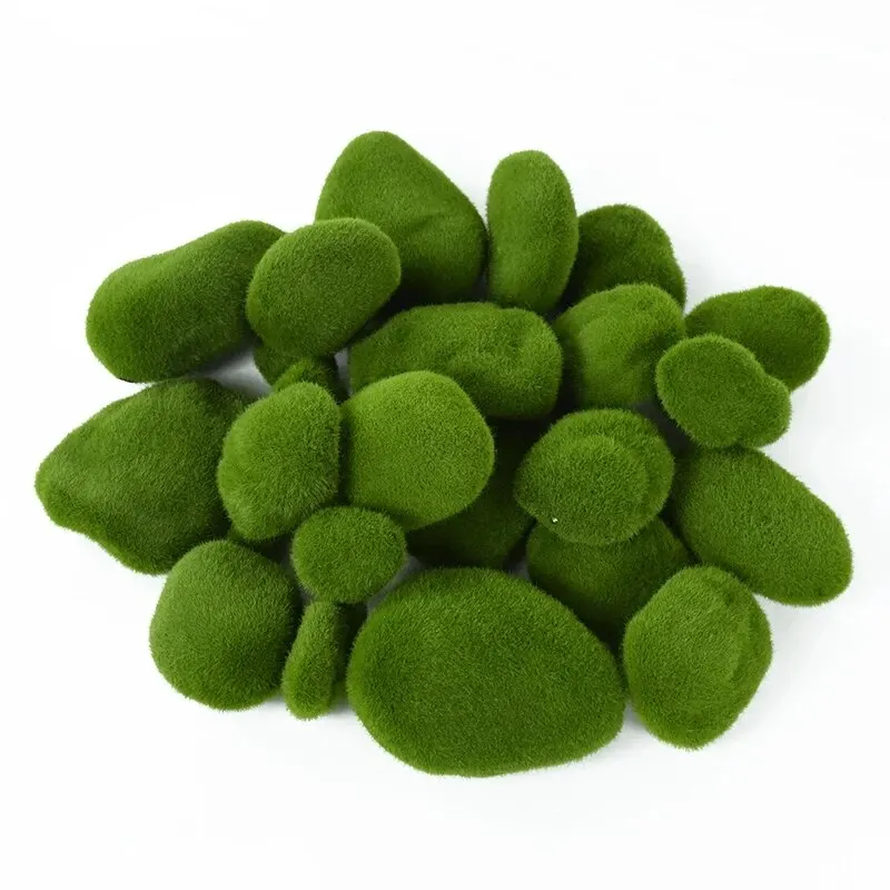 10Pcs Simulation Moss Stone Ar - Aquarium Sand White incelemesi ve fiyatı