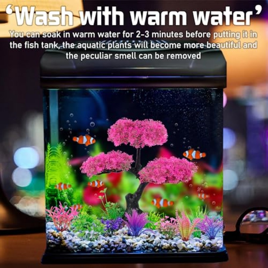 Aquarium Artificial Plastic Pl - Planted Aquarium For Betta incelemesi ve fiyatı
