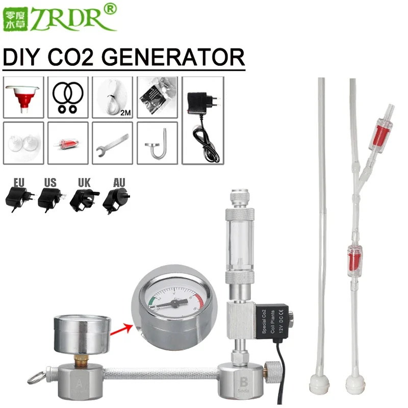 ZRDR Aquarium DIY CO2 generato - Glass Co2 Drop Checker incelemesi ve fiyatı