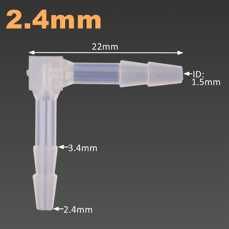 5~200pcs 4~20mm PP Elbow Conne - Aquarium Planet incelemesi ve fiyatı