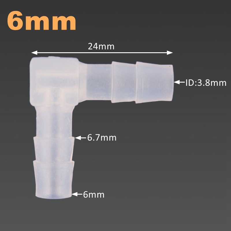 5~200pcs 4~20mm PP Elbow Conne - Aquarium Planet incelemesi ve fiyatı