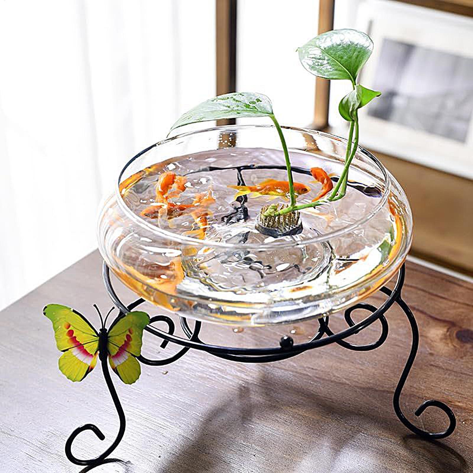Fish Glass Bowl Glass Large Hy - Aquarium Planted Plants incelemesi ve fiyatı