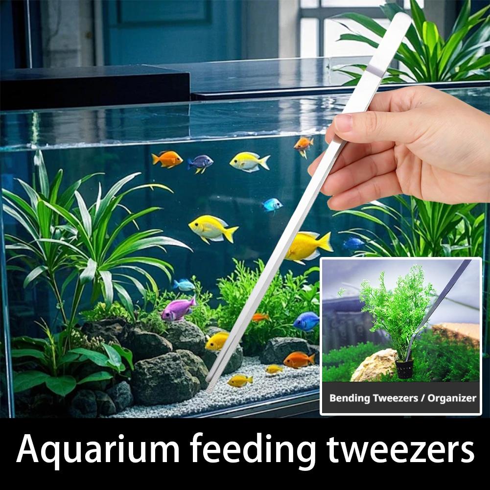 Stainless Steel Aquarium Tweez - Planted Aquarium Aquascape incelemesi ve fiyatı