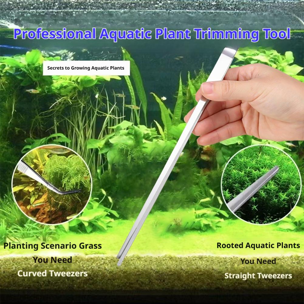 Stainless Steel Aquarium Tweez - Planted Aquarium Aquascape incelemesi ve fiyatı