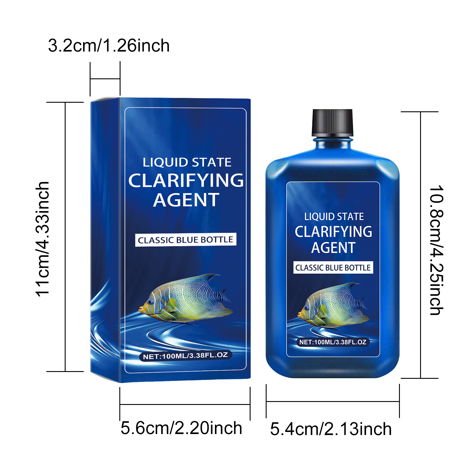 1pc 100ml Aquarium Water Clari - Planted Aquarium Freshwater incelemesi ve fiyatı