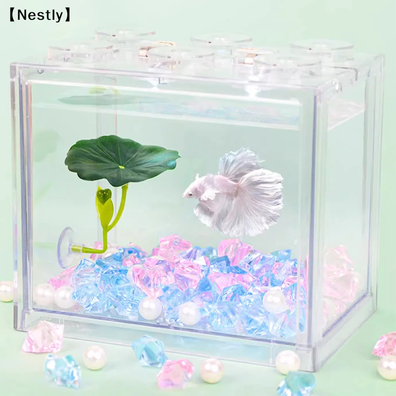 1Pc Green Leaf Hammock For Bet - Planted Aquarium For Betta incelemesi ve fiyatı