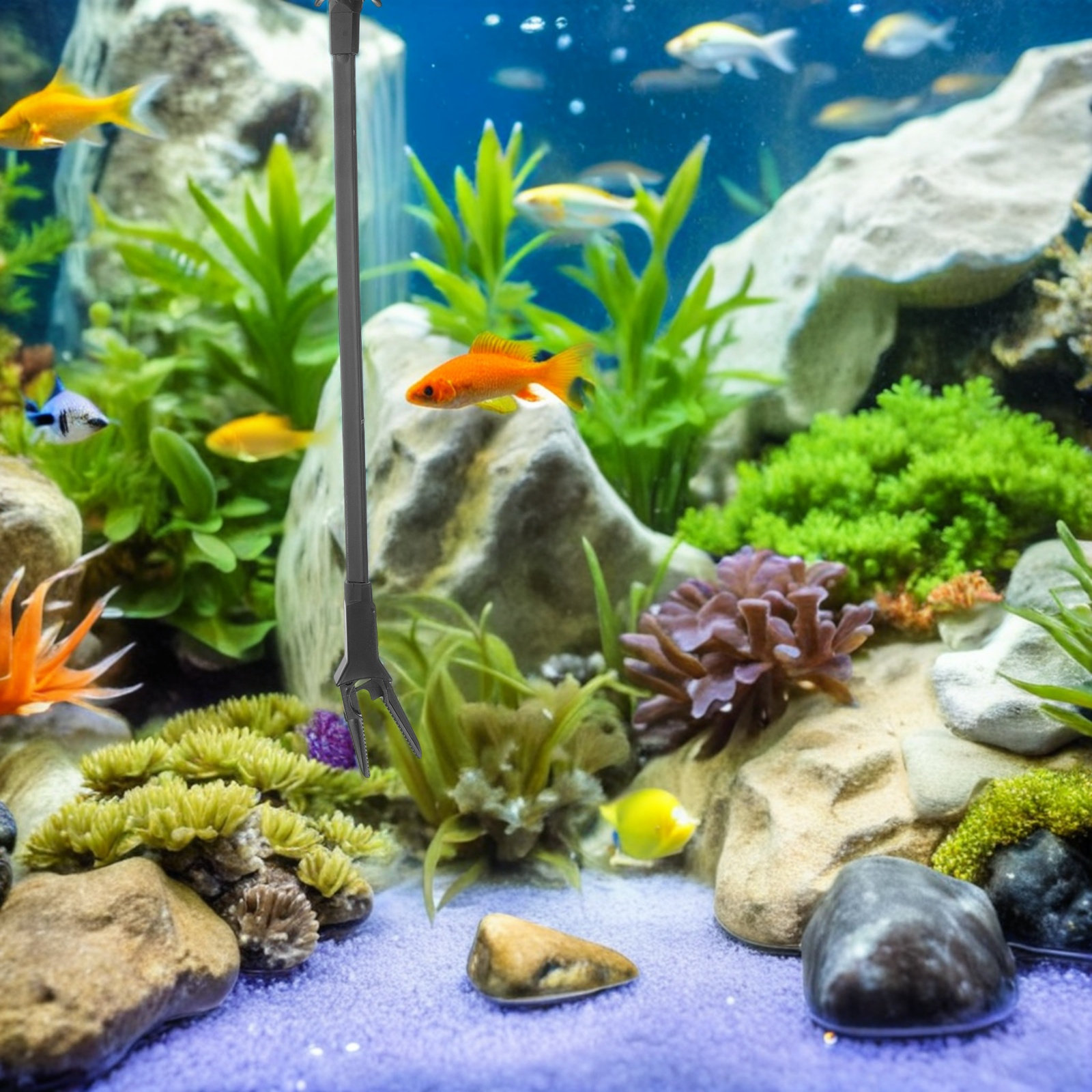 3Pcs Fish Tank Tongs 19.7inch  - Planted Aquarium Aquascape incelemesi ve fiyatı