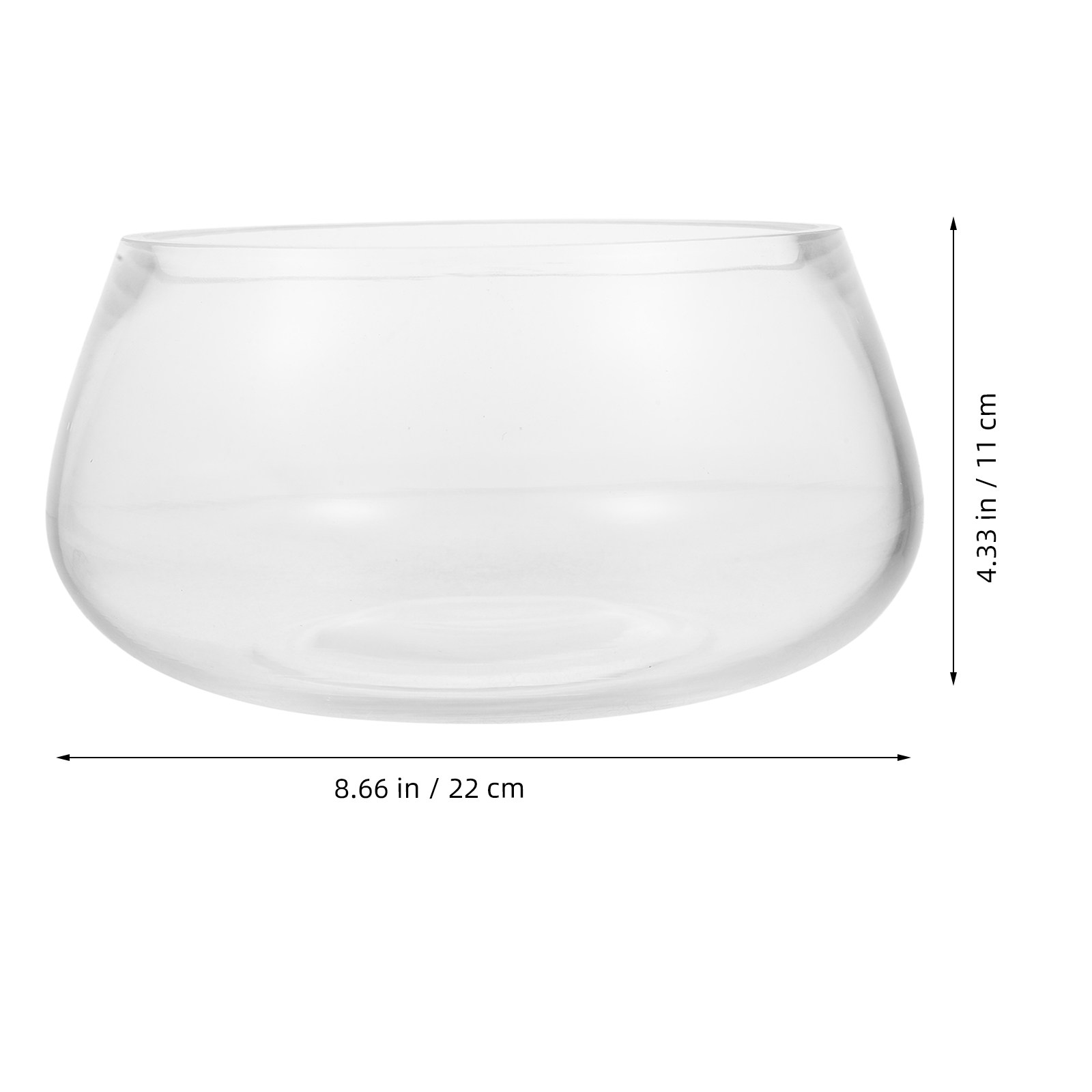 Round Clear Glass Mini Aquariu - Aquarium Planted Shop incelemesi ve fiyatı