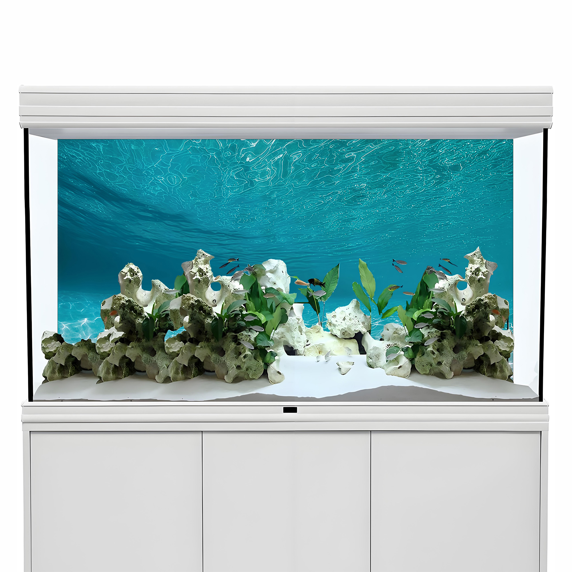 Sunshine white sand，Fish tank  - Aquarium Sand White incelemesi ve fiyatı