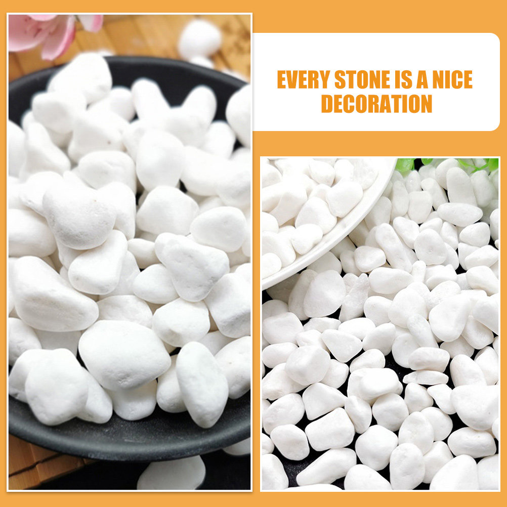 1Set White Decorative Stone Aq - Aquarium Planted Plants incelemesi ve fiyatı
