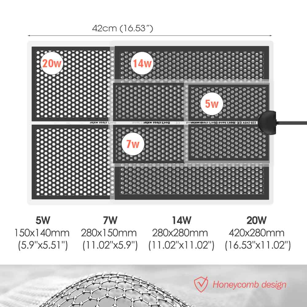 5-20W Reptile Heat Mat Plants  - Planted Aquarium Heater incelemesi ve fiyatı