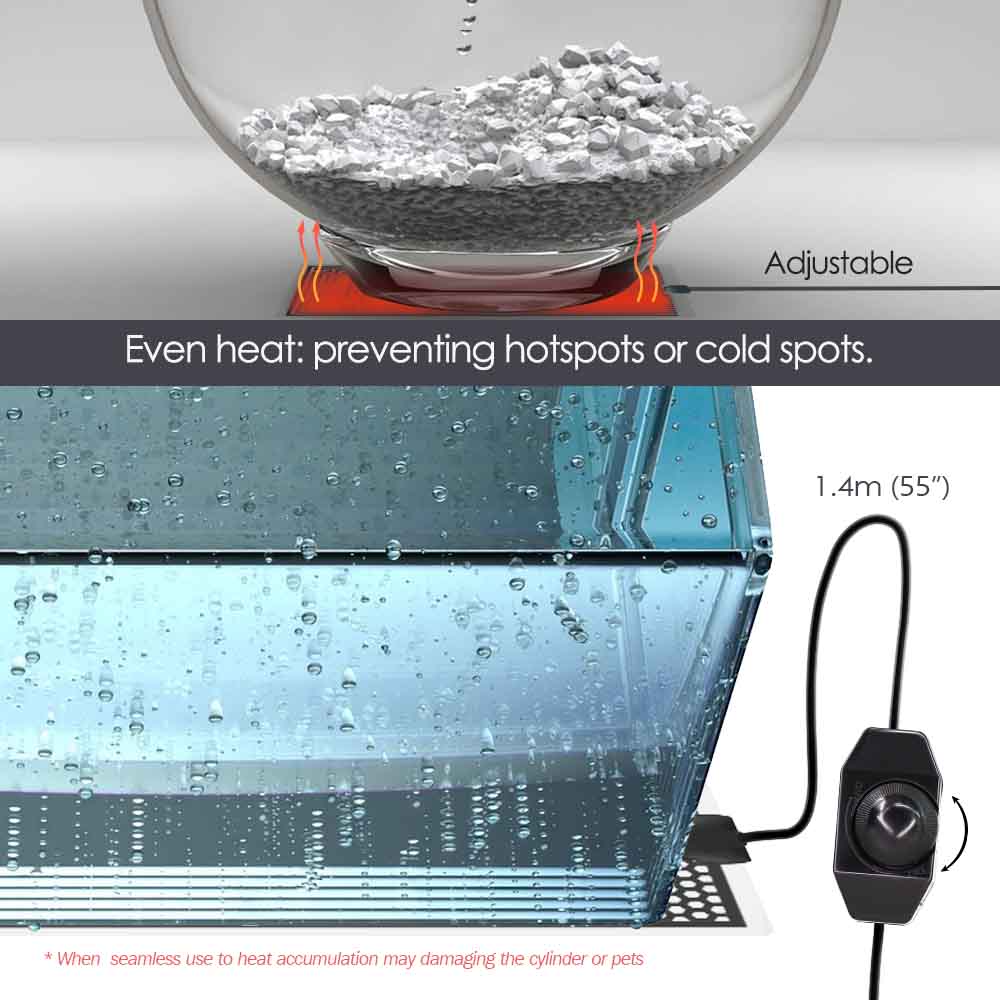 5-20W Reptile Heat Mat Plants  - Planted Aquarium Heater incelemesi ve fiyatı