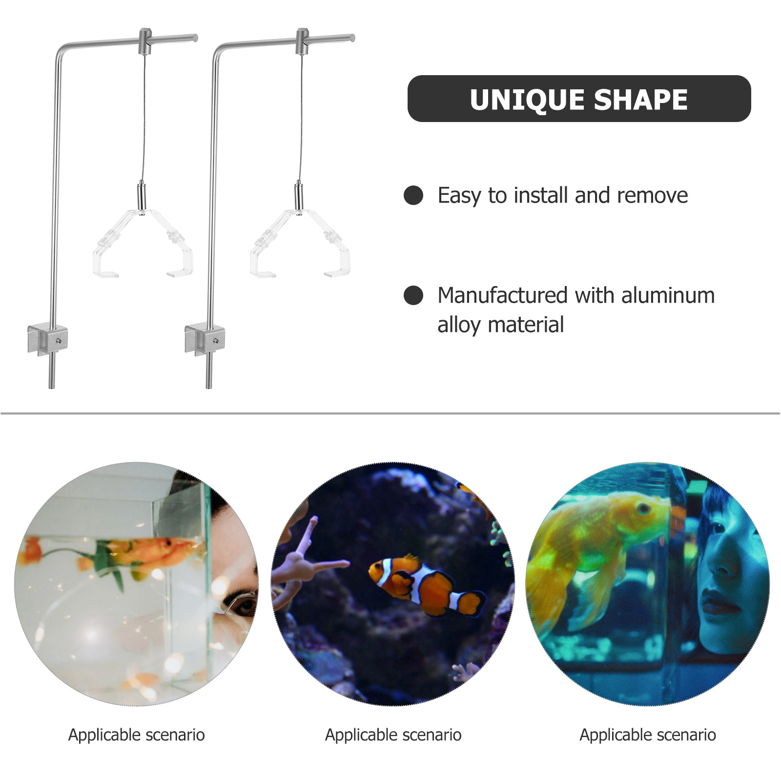 2pcs Aquarium Light Holder Wit - Aquarium Plant Light incelemesi ve fiyatı