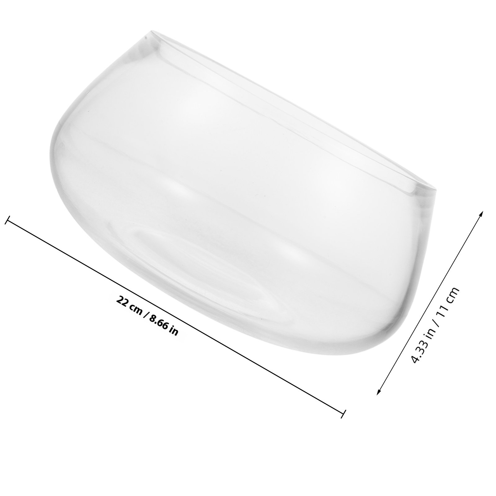Round Mini Aquarium Transparen - Aquarium Planted Shop incelemesi ve fiyatı