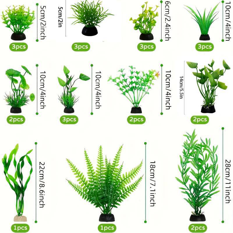 Aquarium Decor Set Artificial  - Planted Aquarium Aquascape incelemesi ve fiyatı