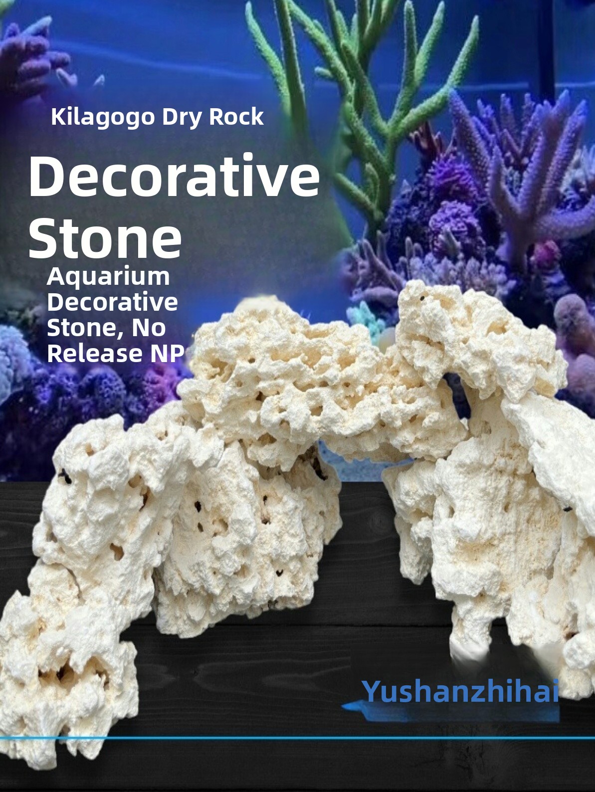 Kilago Dry Rock Natural Coral  - Aquarium Sand White incelemesi ve fiyatı
