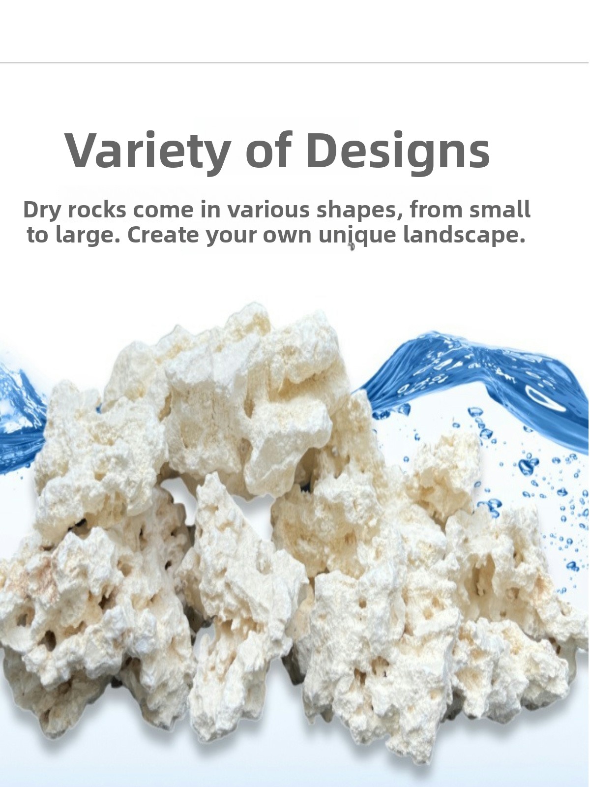 Kilago Dry Rock Natural Coral  - Aquarium Sand White incelemesi ve fiyatı