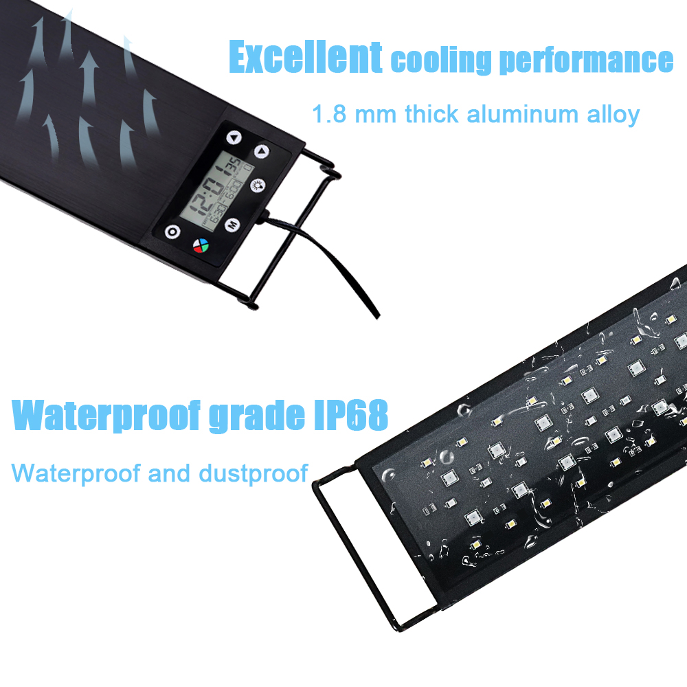 30-60cm Fish Tank 24/7 Full Sp - Aquarium Plant Light incelemesi ve fiyatı