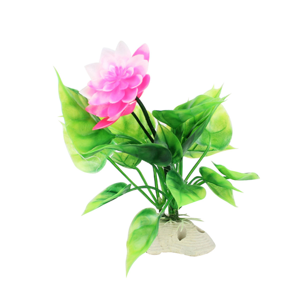 3Pcs Realistic Lotus Aquarium  - Planted Aquarium Freshwater incelemesi ve fiyatı