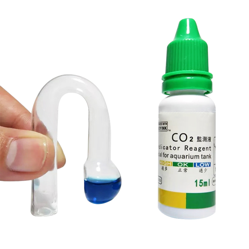 Aquarium CO2 Indicator Solutio - Glass Co2 Drop Checker incelemesi ve fiyatı